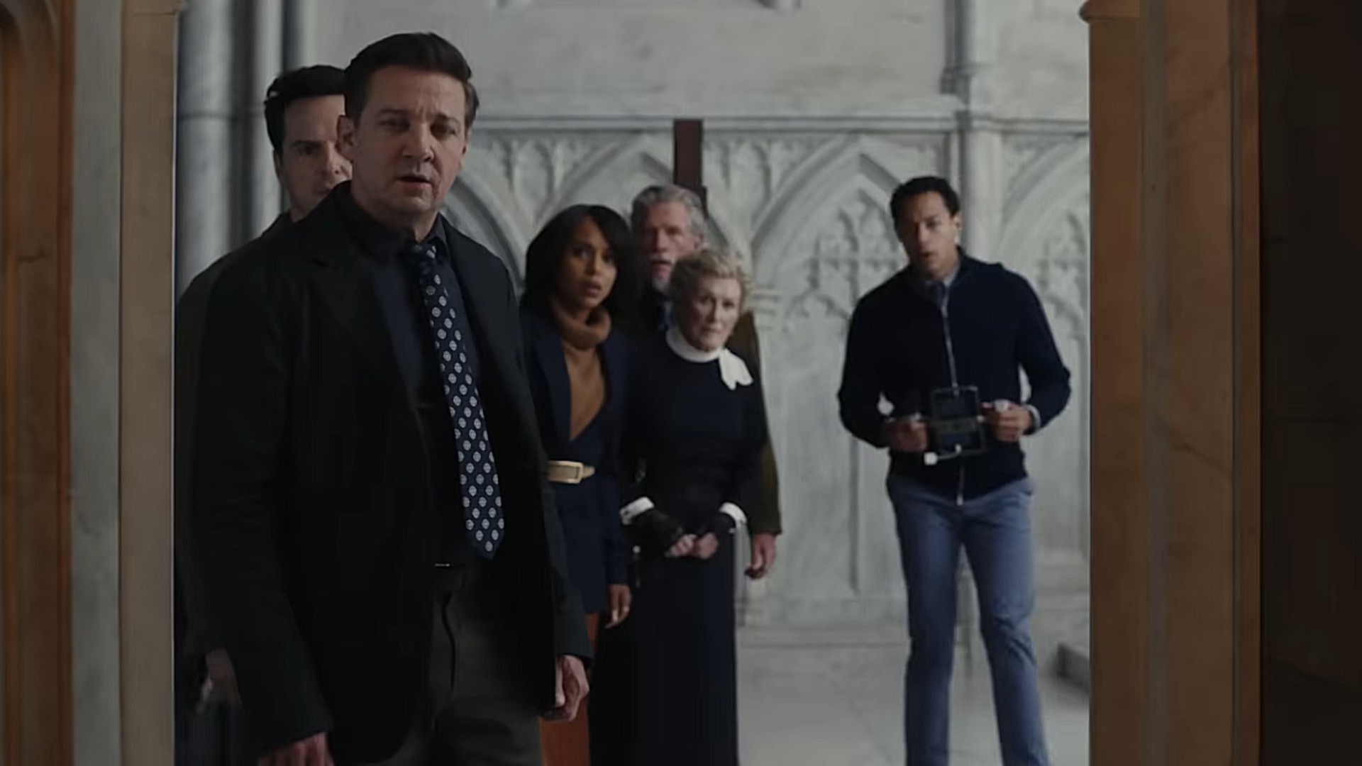 The cast of Wake Up Dead Man: A Knives Out Mystery